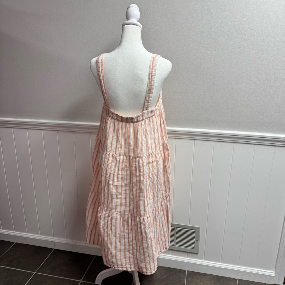 Marine Layer Gauze Midi Dress - Picture 12 of 13